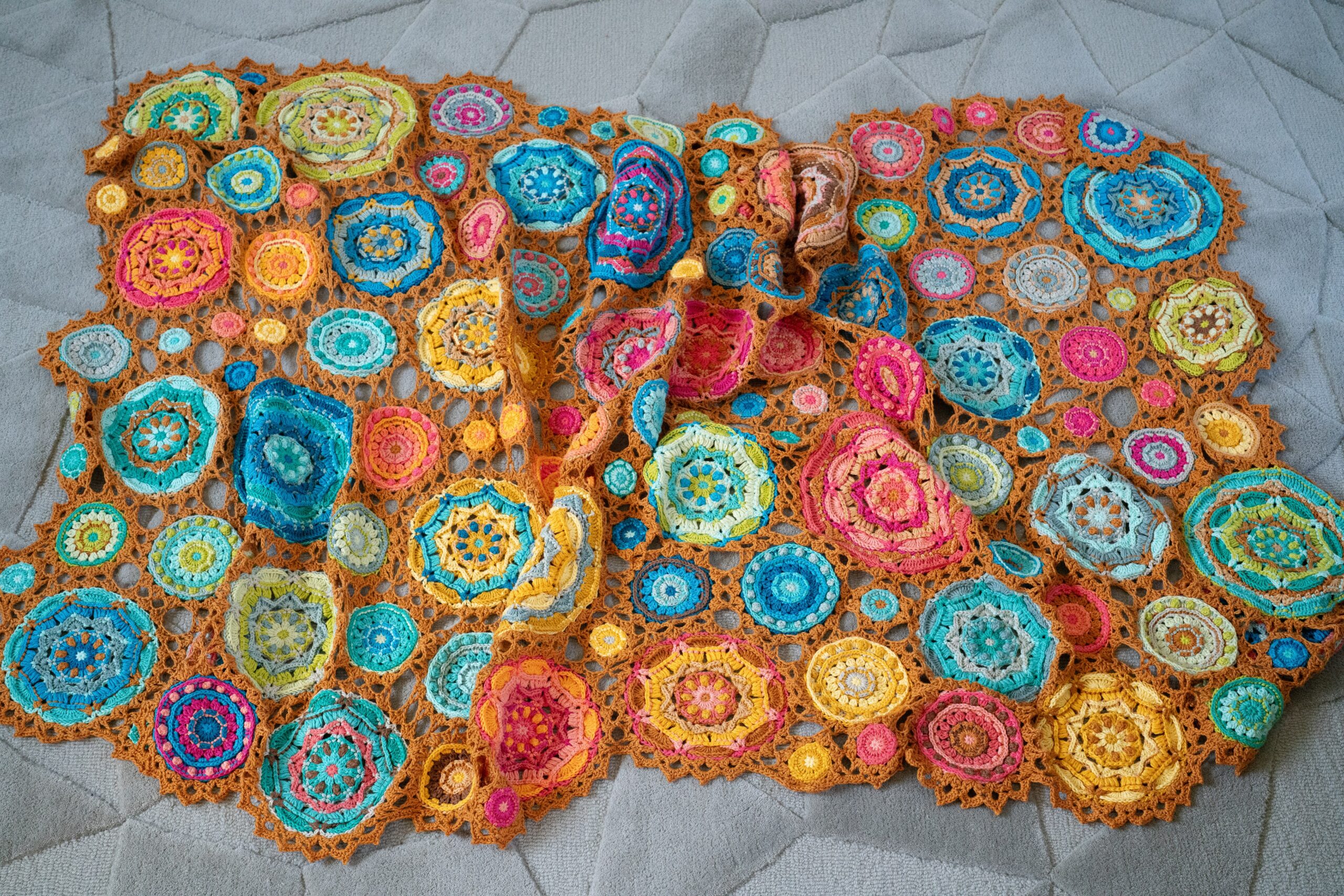 Beautiful Circles Blanket 