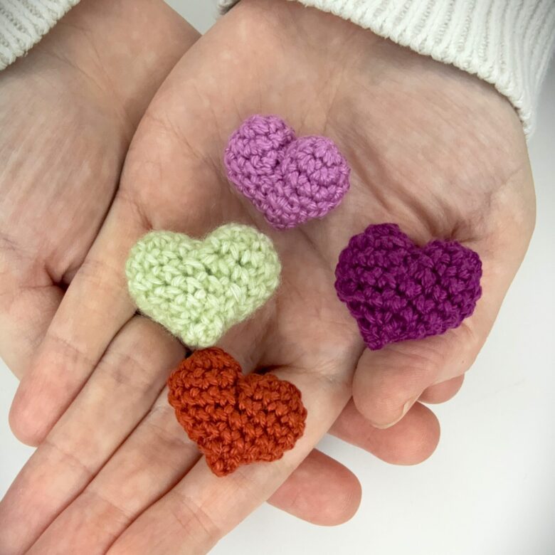Free Mini Amigurumi Heart Pattern