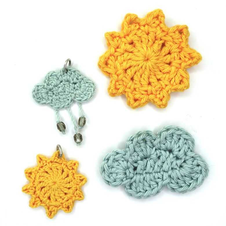 Free Sun and Cloud Pattern and Fantasy Crochet Kits